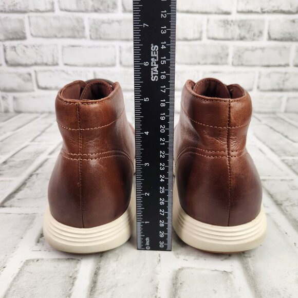 Cole Haan Grand Tour Men's Size 11 M Brown Leather Casual Comfort Chukka Boots - Picture 5 of 11